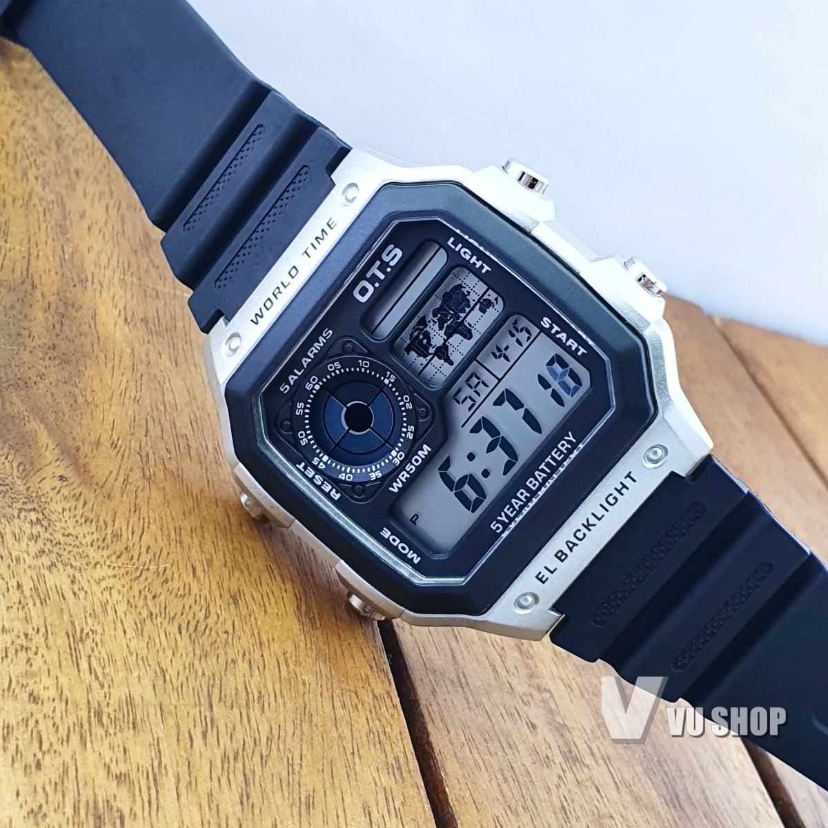 O.T.S Men's Watch 7039G - Multifunction