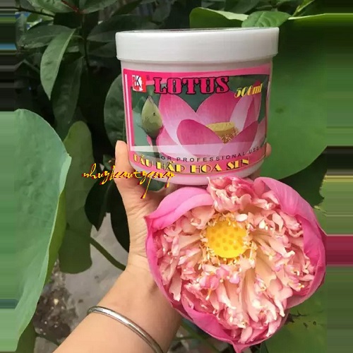 Hấp Ủ Xả Tóc Hoa Sen Lotus 1000ml