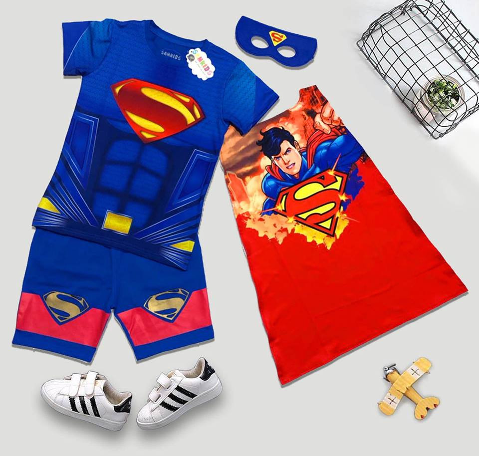 Bộ quần áo Spiderman - mh355