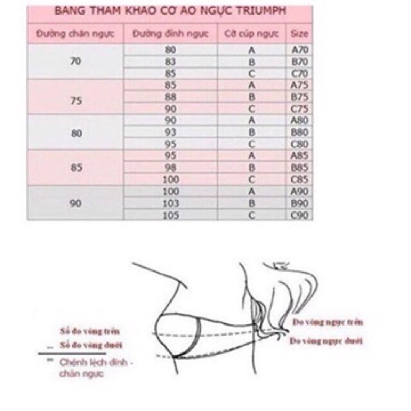 Áo lót nữ Triumph Style Dorothy WHUD