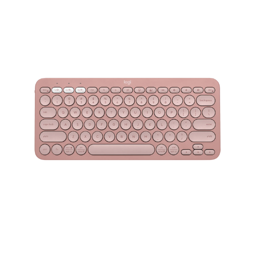 Bàn phím Bluetooth Logitech K380s Pebble 2 - Đa thiết bị, Phím tắt tùy chỉnh, Mỏng nhẹ, Easy-Switch ( Logitech K380 S ) - Hàng chính hãng