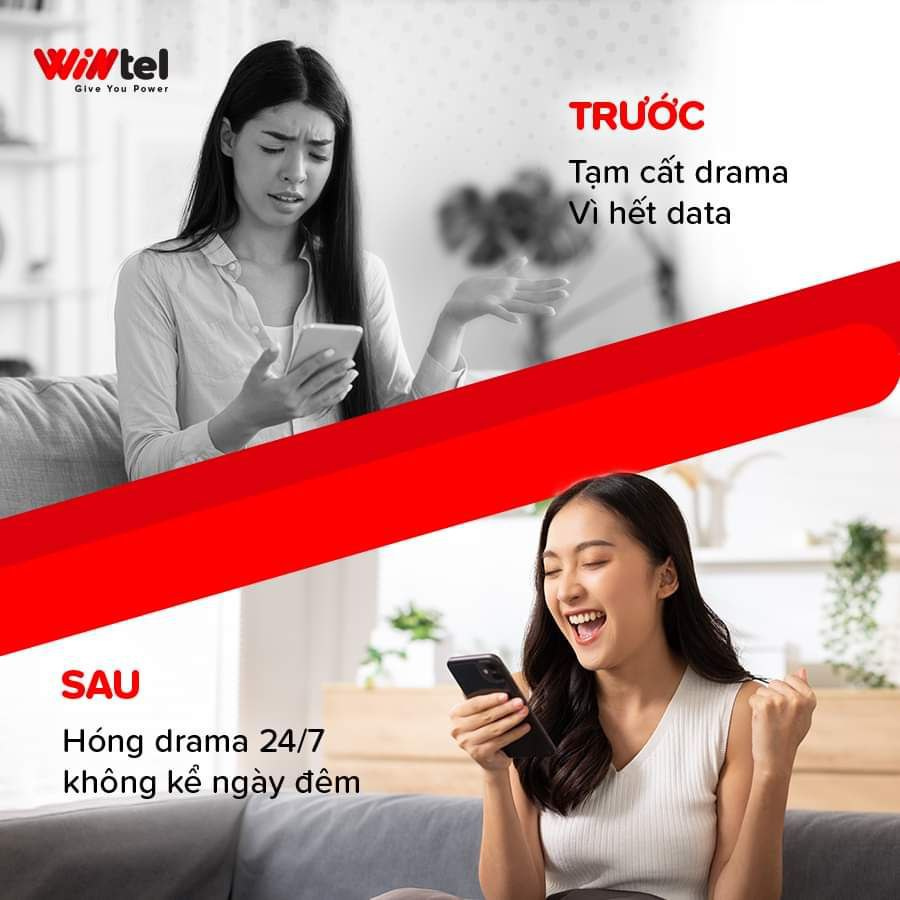 SIM CHƯA KÍCH HOẠT - SIM 4G Wintel Win119P - SIM Data Tốc Độ Cao
