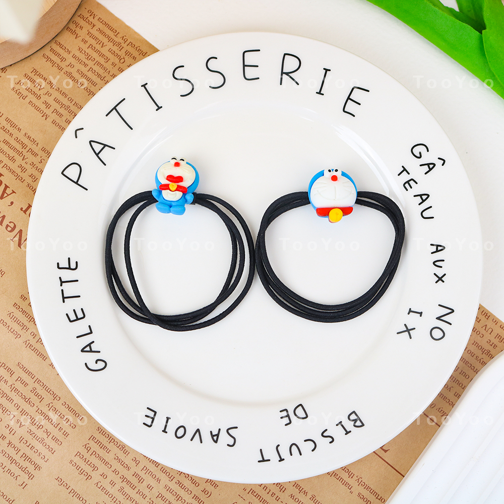 Dây chun cột tóc hình Doraemon Doremon dễ thương cute TooYoo BK00067