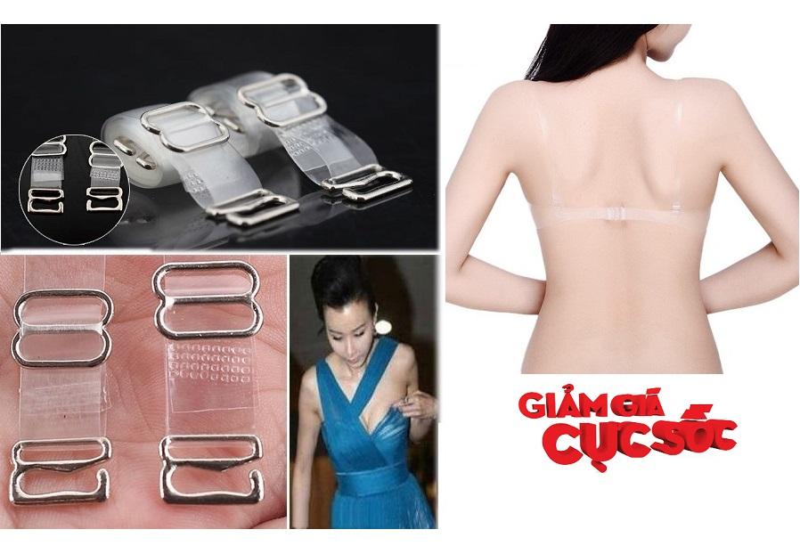 Combo 2 dây áo ngực trong suốt Hàn Quốc