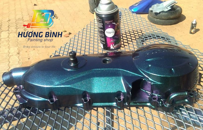 Sơn xịt Samurai màu 3D Khameleon - T600 (cần sử dụng với nền màu Đen Mờ mới lên được hiệu ứng 3D)