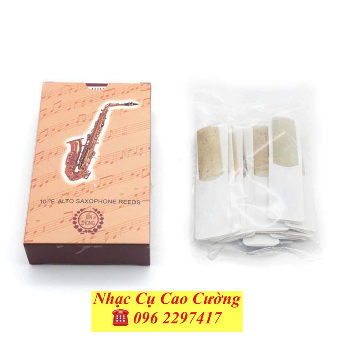 Hộp 10 Chiếc Dăm Kèn SAXOPHONE ALTO Nhạc Cụ Cao Cường