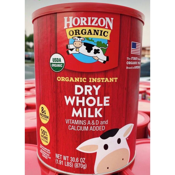 Sữa Tươi Dạng Bột Horizon Organic 870g Mỹ