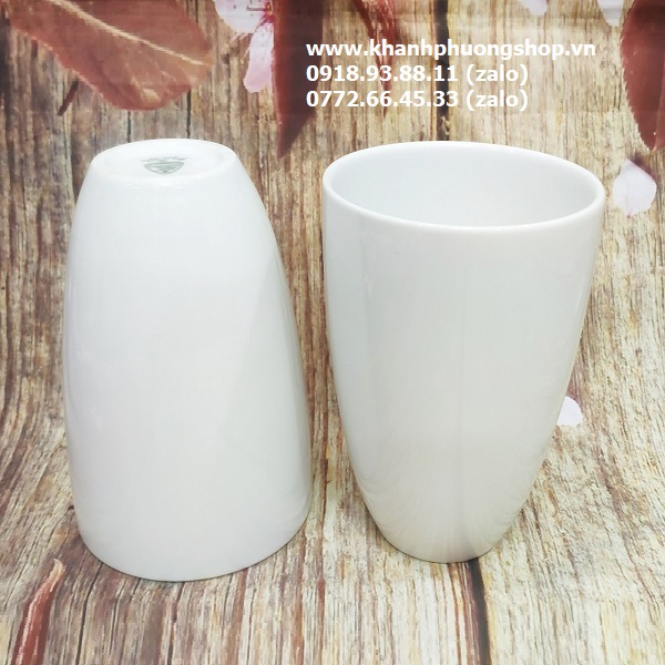 ly uống nước sứ Minh Long - ly uống nước sứ