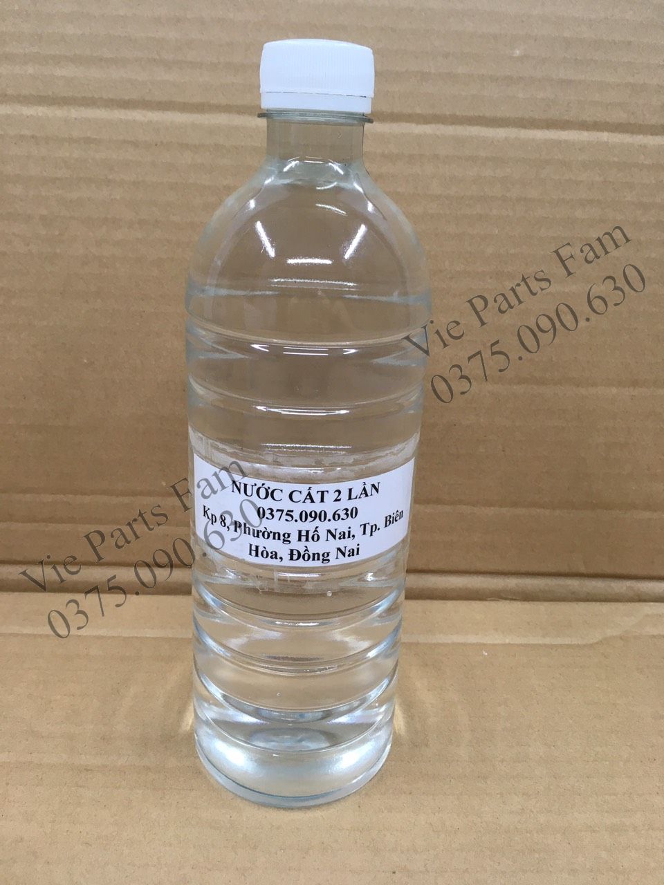 Nước cất 2 lần - Chai 1 lít (Giá tốt so với thị trường)