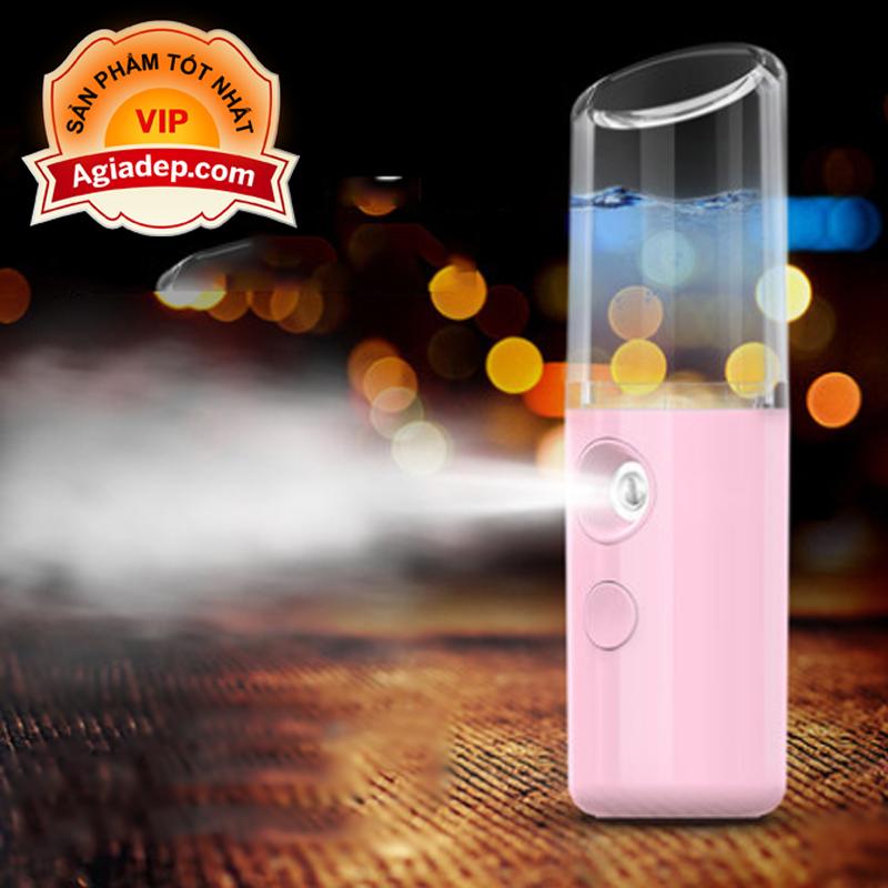 Máy xông hơi massage mặt Mini Hỗ trợ trang điểm, làm đẹp da, mịn da, trị liệu mụn - Loại 20ml của Agiadep.com