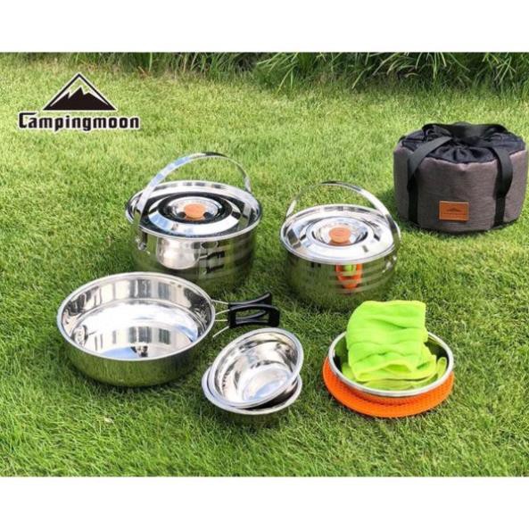 Bộ nồi dã ngoại 6 món Campingmoon MC-210