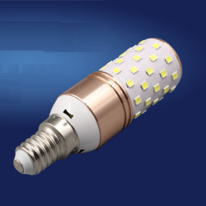 Bóng đèn led ngô 12w chất lượng cao e14 220v ánh sáng trắng - đèn trang trí, đèn led -206720 -gia tot