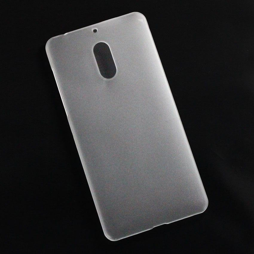 Ốp lưng cho Nokia 6 nhựa cứng nhám trong
