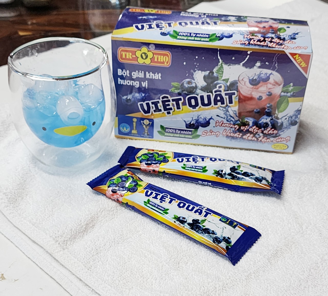 Bột Giải Khát Việt Quất