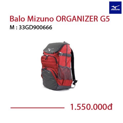 BALO THỂ THAO ORGANIZER G5 MIZUNO