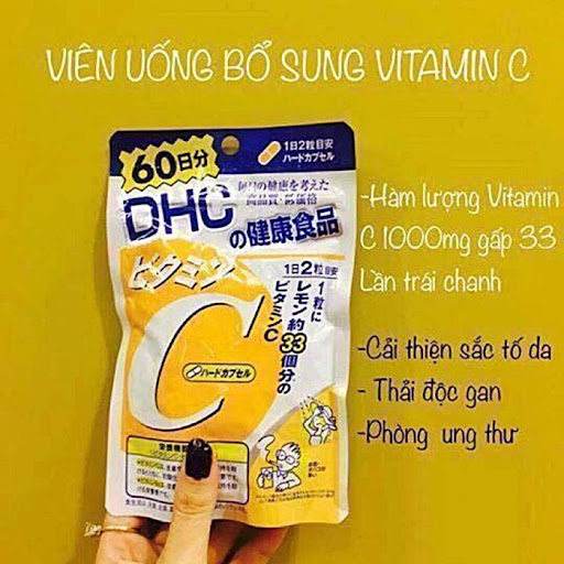 DHC Viên uống Vitamin C 60 ngày