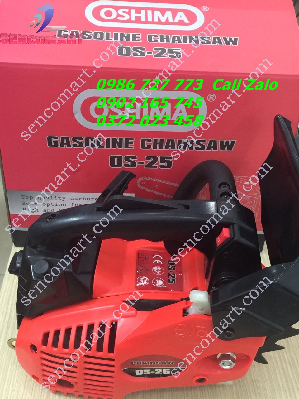 Máy Cưa Xích Oshima os 25 chạy xăng Siêu Khỏe