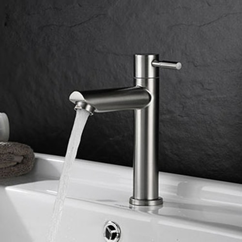 Vòi lavabo Tròn Lạnh cao cấp SUS 304