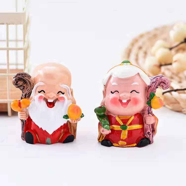 Bộ tượng ông bà lộc thọ