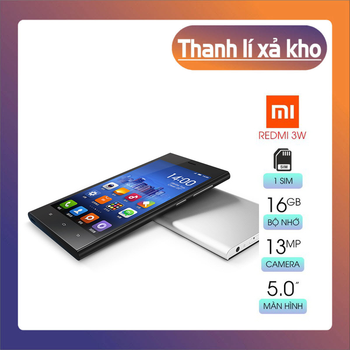 HCM]Điện thoại Xiaomi Redmi 3W Ram 2G/16G mới Có Tiếng Việt chơi ...