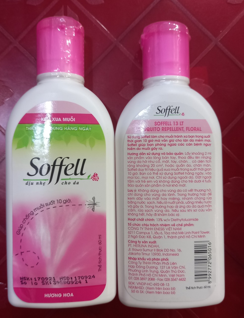 KEM XUA MUỖI SOFFELL 1 CHAI