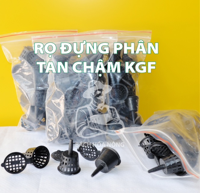 [HCM]Rọ đựng phân tan chậm KGF loại nhỏ hình tròn (100 cái)