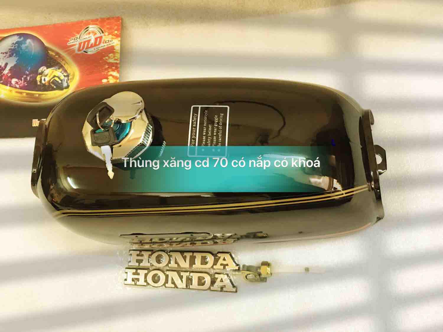 [HCM]Thùng xăng lớn cd 70 cao cấp có nắp có khoá