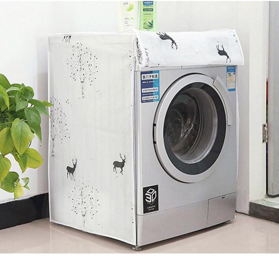 TRÙM MÁY GIẶT TRONG SUỐT CỬA TRƯỚC 60X56X83 CM, Áo trùm máy giặt cửa trước,  cửa trên, Áo trùm máy giặt chống bụi, chống nước tốt, | Lazada.vn