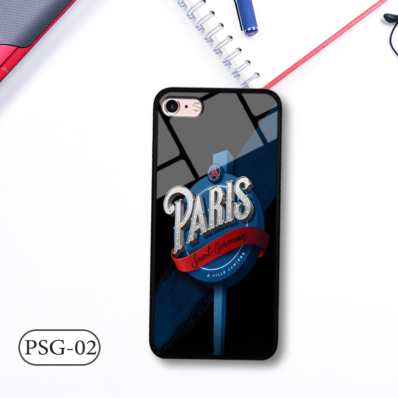 Ốp kính 3D IPHONE 8 - in biểu tượng đội bóng
