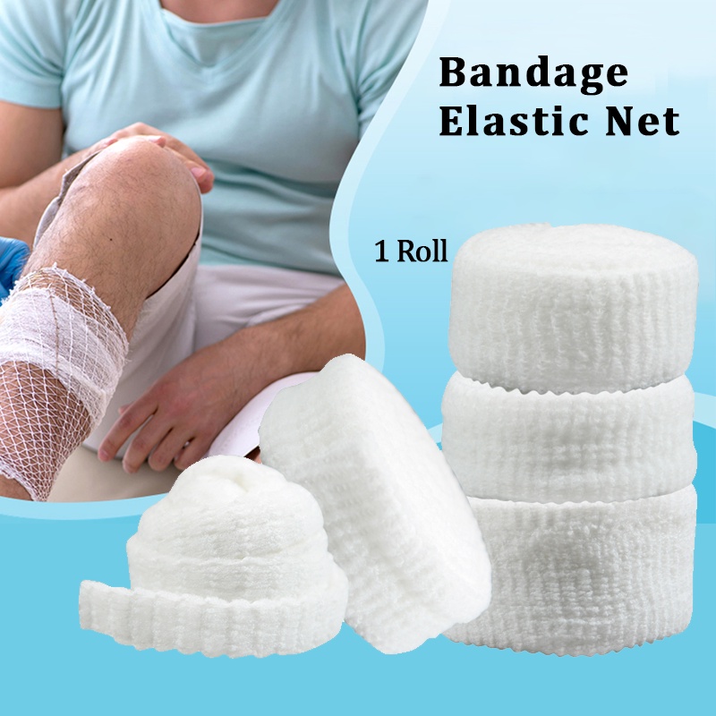 2M Roll Elastic Net Wound Dressing Bandage Stretchable Medical Nursing