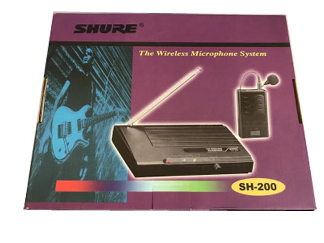[HCM]Micro Không Dây Shure SH-200 Cài áo