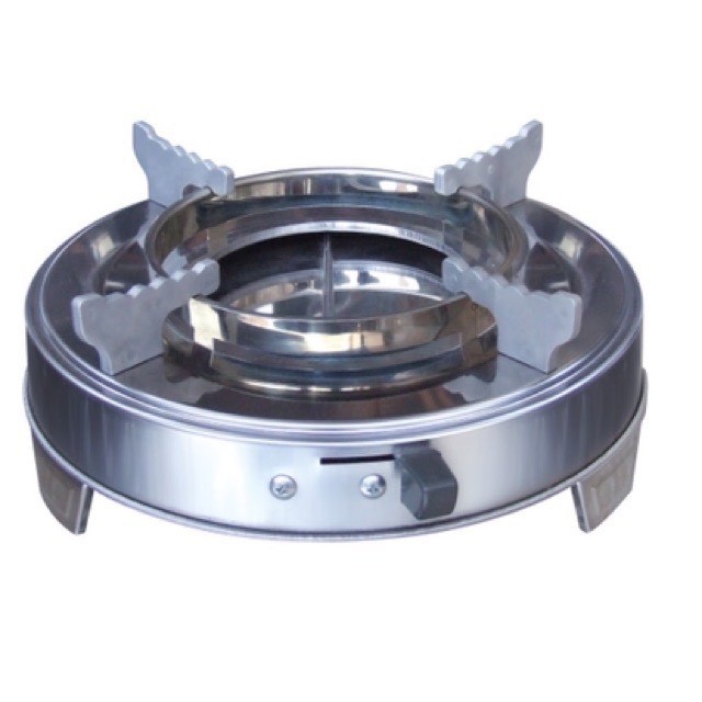 [COMBO] Bếp Cồn Inox Kèm Chảo Gang Nướng