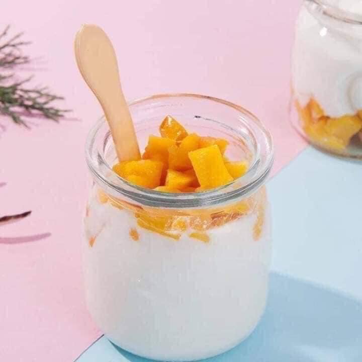 Hũ làm sữa chua thủy tinh