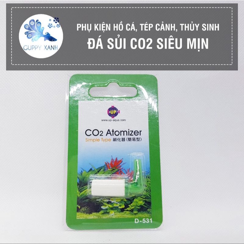 Cốc sủi trộn co2 chữ l cho hồ thủy sinh đá sủi khí up-aqua d-531