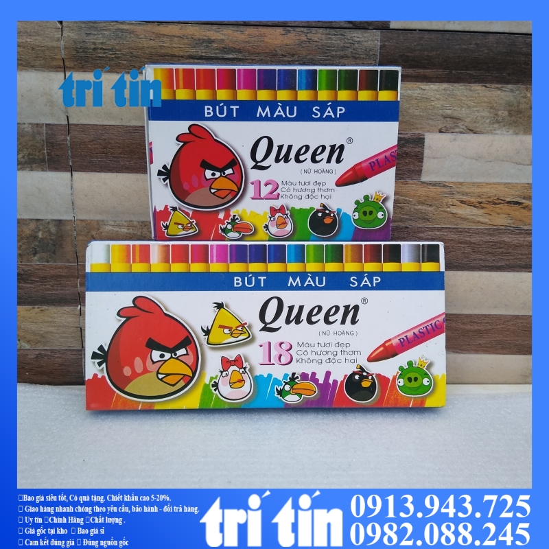 Bút sáp màu Queen