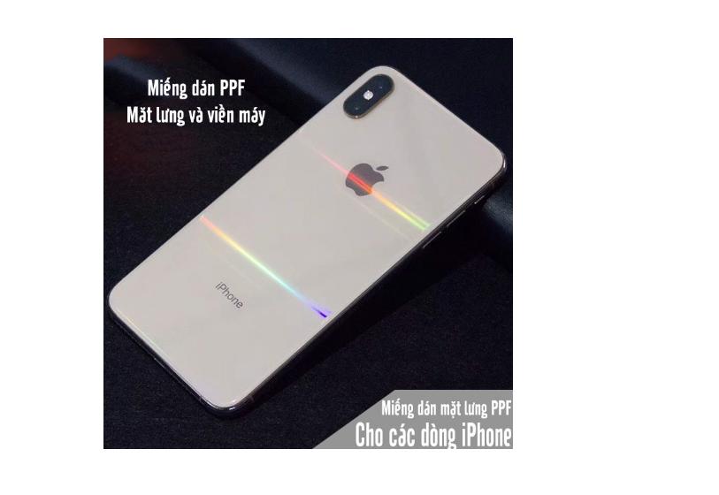 Miếng Dán PPF măt sau full viền cho iPhone 6 plus, 6s plus