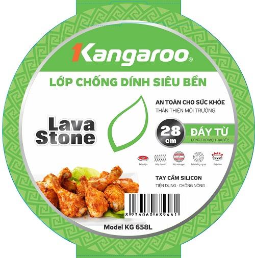 Chảo đá đáy từ Kangaroo KG658L