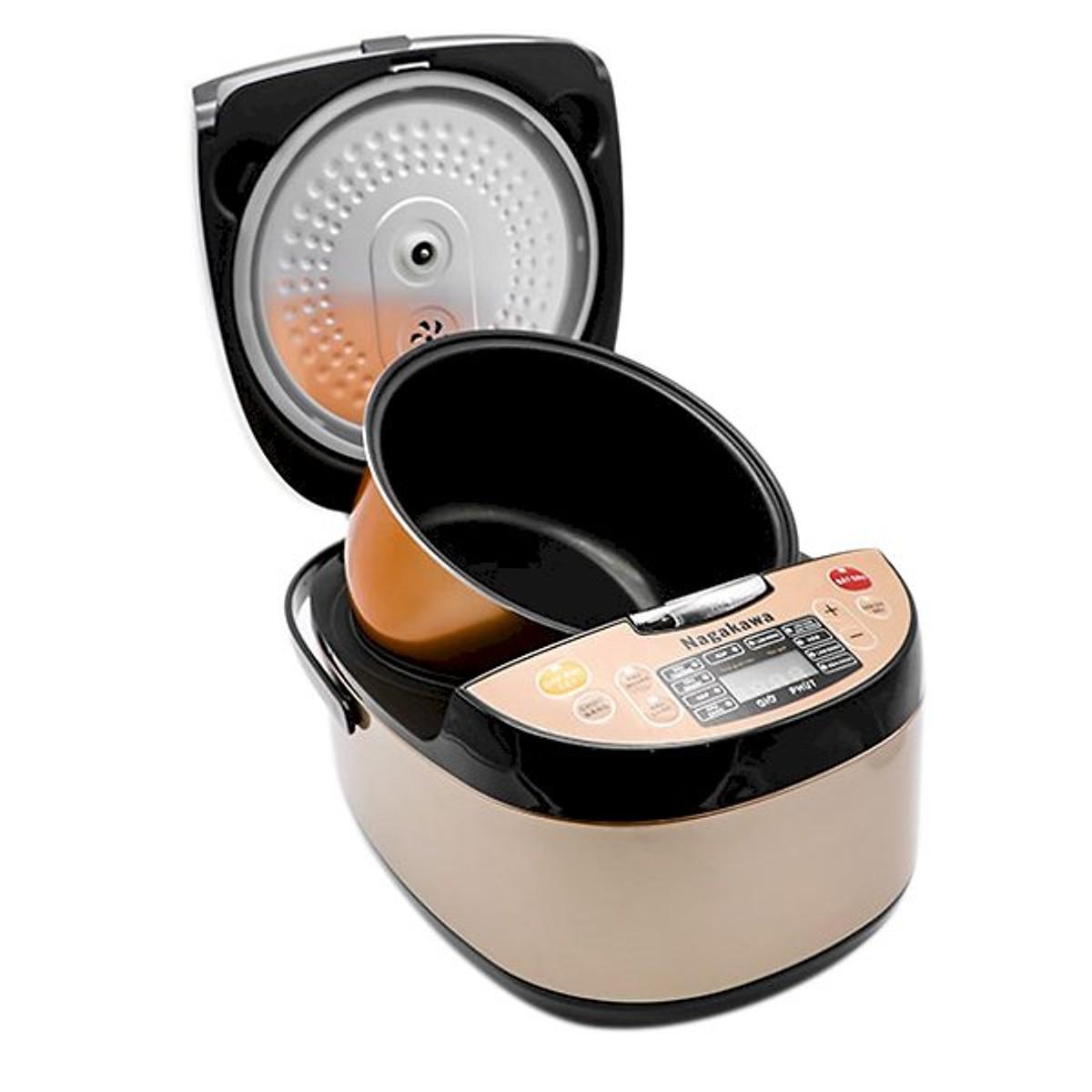 Nồi Cơm Điện Tử Nagakawa NAG0103 (1.8 Lít) - Nâu