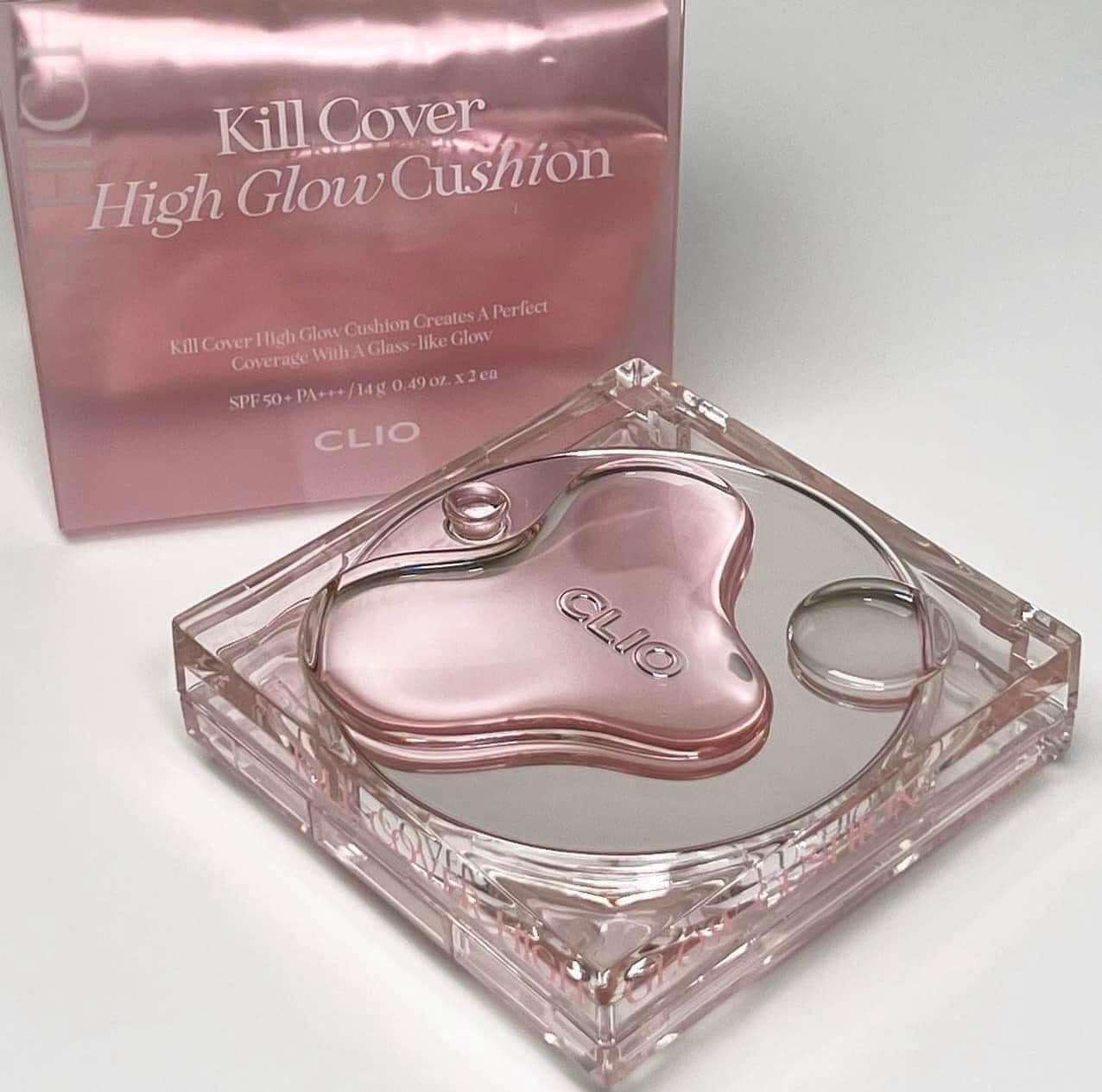 Set Phấn Nước Clio Kill Cover High Glow Cushion