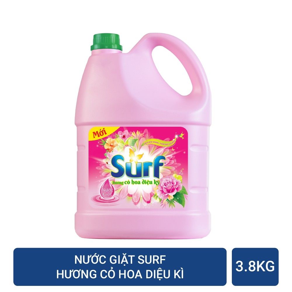 Combo 2 can Nước giặt Surf 3.8kg