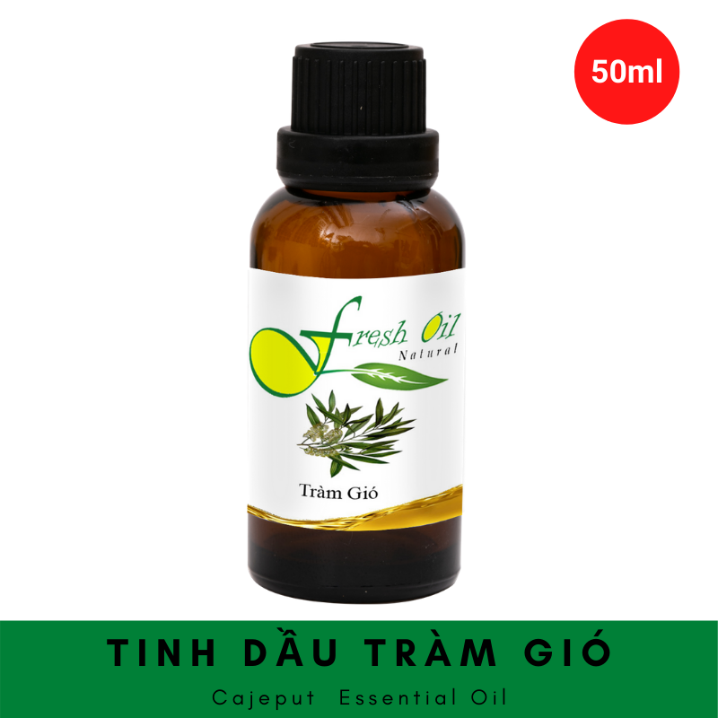 [HCM][Mua 1 tặng 1]Tinh Dầu Tràm Gió Cajuput 50ml