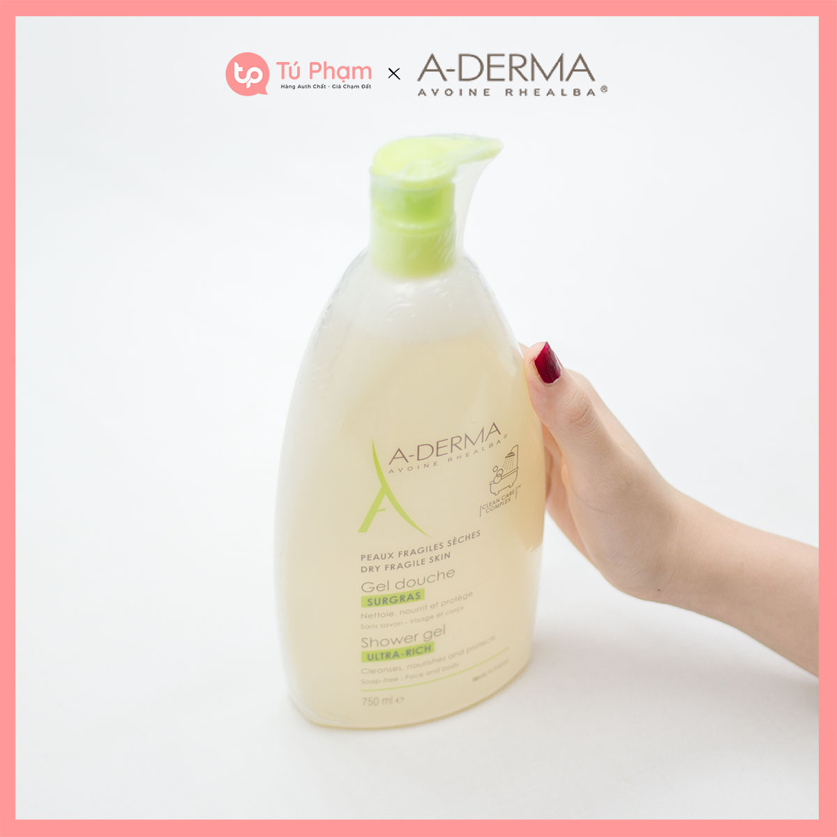 Sữa Tắm A-Derma Gel Douche Hydra-Protecteur