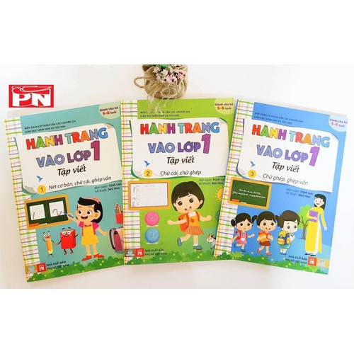 Hành trang cho bé vào lớp 1 - dành cho 5 - 6 tuổi ( 3 Tập)