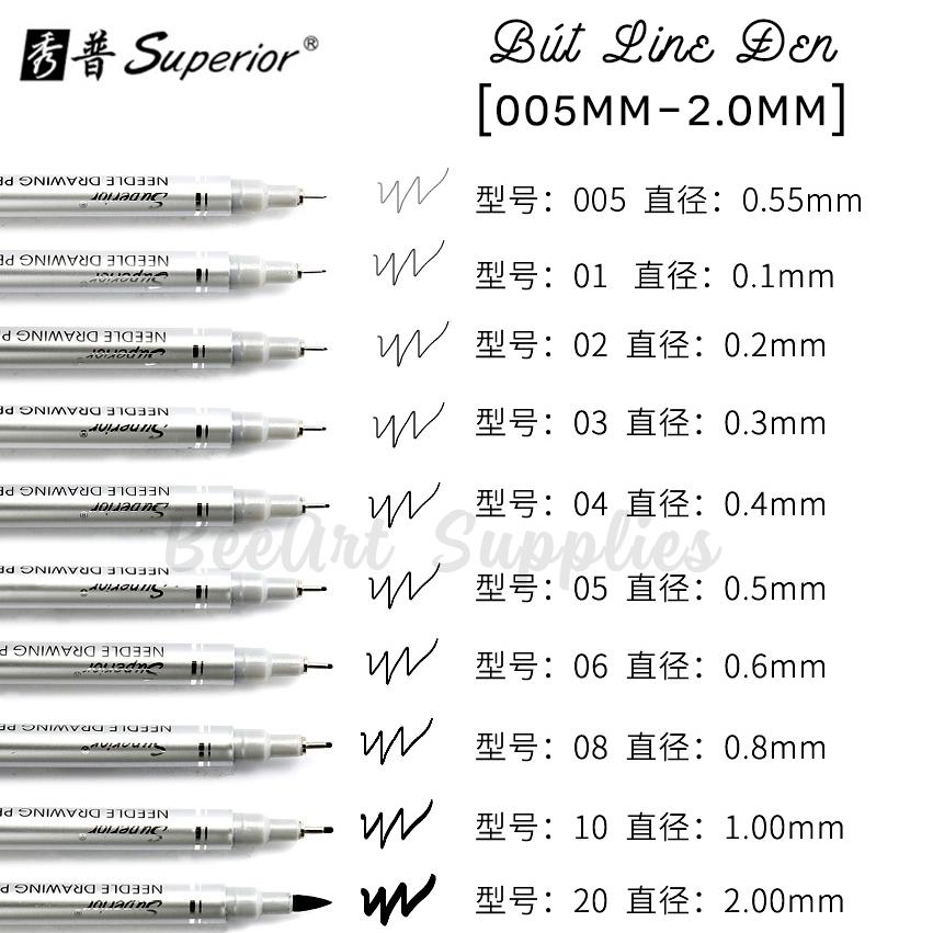 BÚT LINE NÉT SUPERIOR ( KHÁNG NƯỚC)