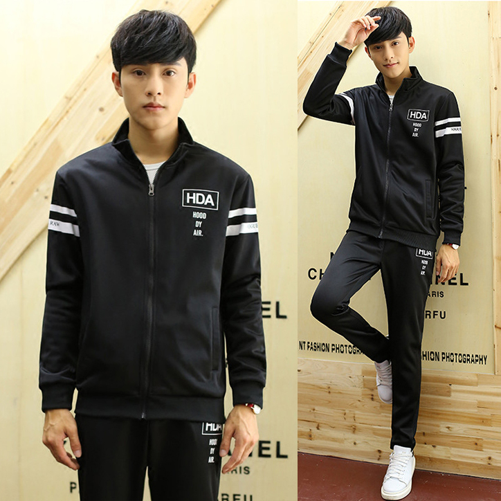 [Freeship MAX] Bộ Quần Áo Nỉ Nam Dài Tay Khóa Kéo Họa Tiết HDA Phong Cách Trẻ Trung Thời Trang Lịch Lãm Rich Man MEN QA 022