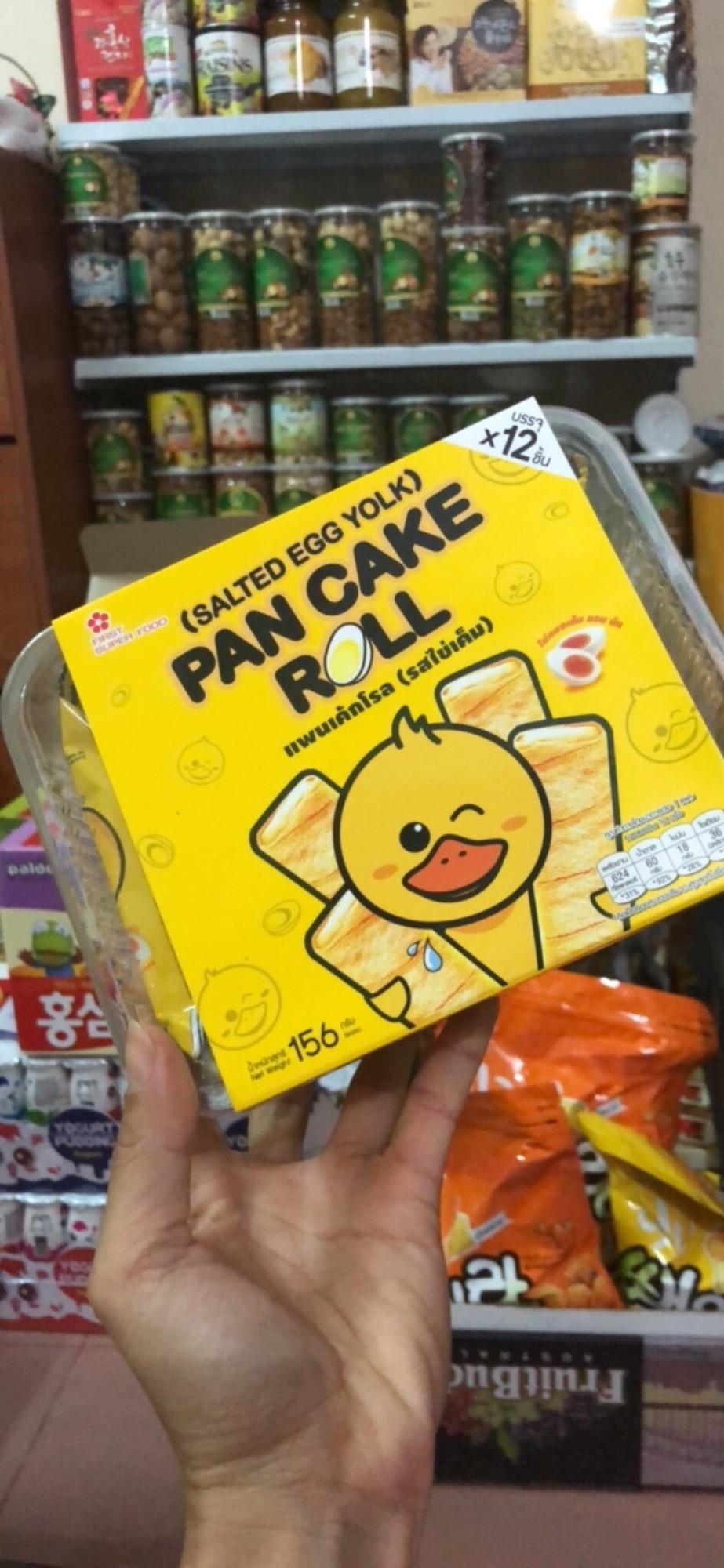 Bánh cuộn trứng muối Pan Cake Roll Thái Lan