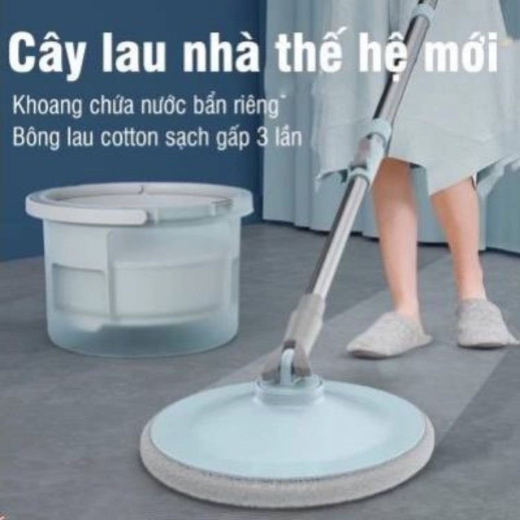 CHỔI LAU NHÀ TÁCH NƯỚC THÔNG MINH