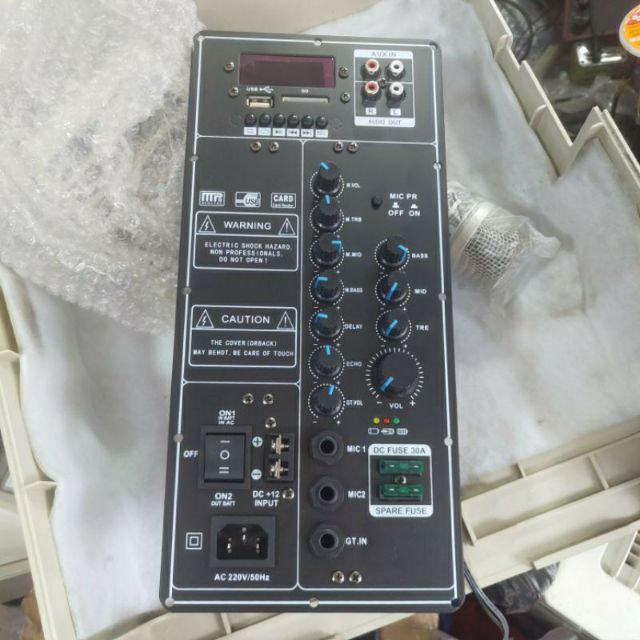 Board Mạch Công Suất Loa Temeisheng Cao Cấp 14,5 × 31,5, Mạch Loa Kéo Nguồn Sung - Bo Hát Karaoke Gia Đình