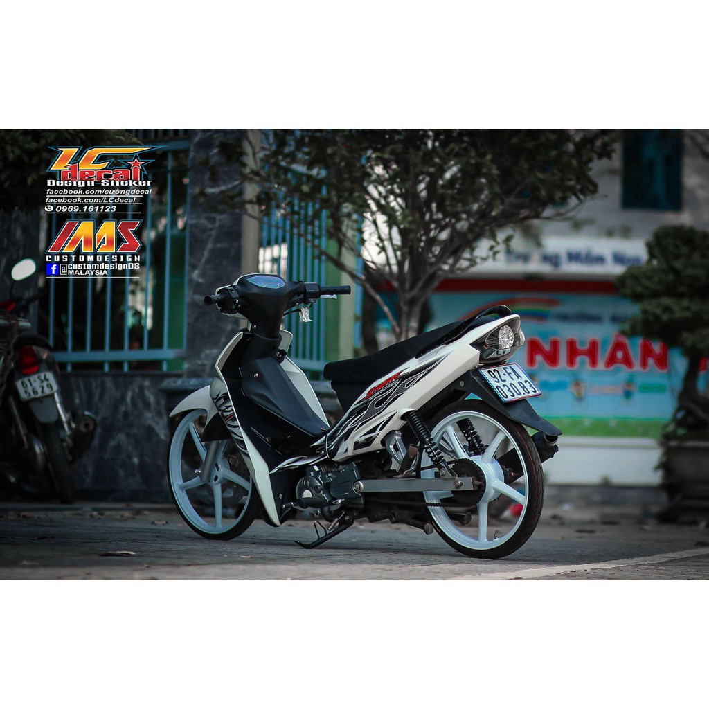 TEM RỜI mẫu lửa Spark cho Sirius xăng cơ