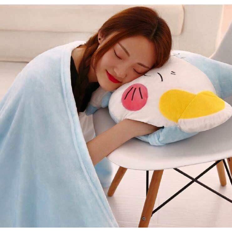 Bộ chăn gối văn phòng hình thú